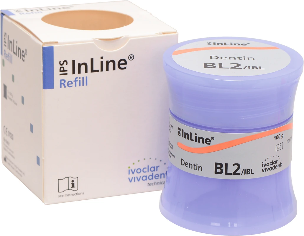 IPS InLine® Dose 100 g Pulver dentin BL2