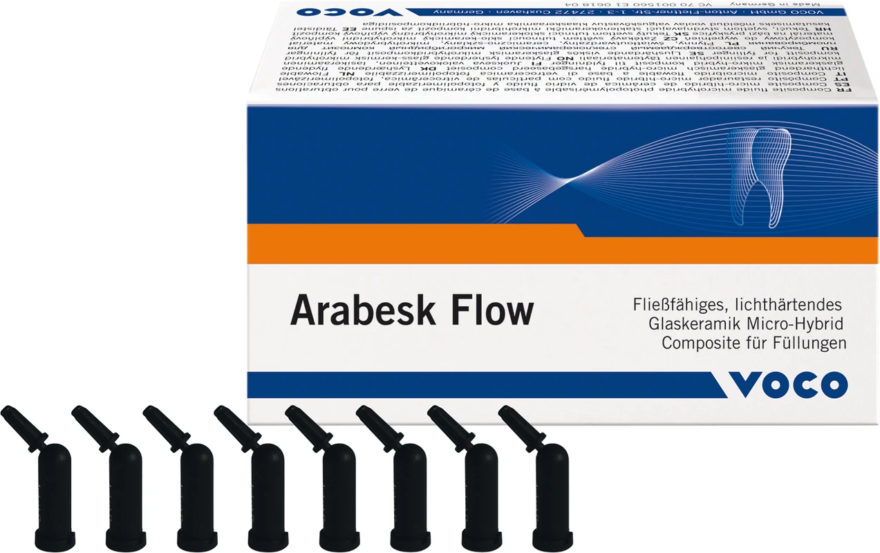 Arabesk Flow Packung 25 x 0,25 g Cap A2 Arabesk Flow VOCO