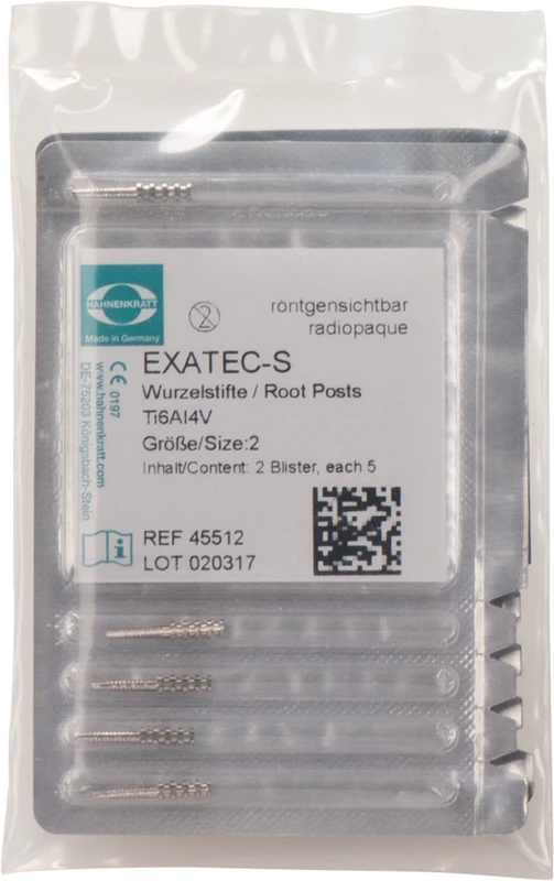 Exatec S Nachfüllpackung 10 Stück gelb, &Oslash; 2,7 mm