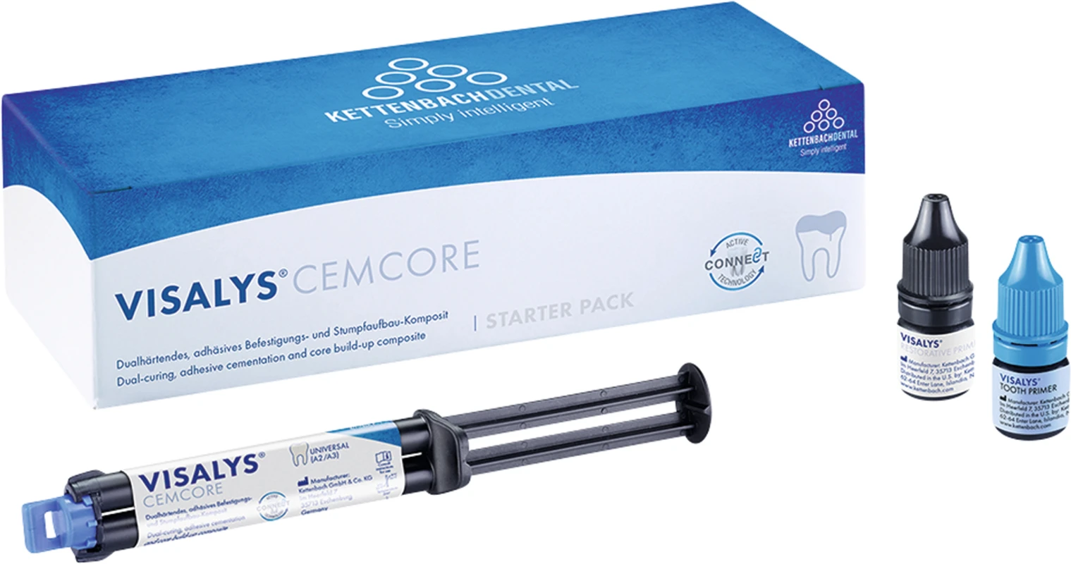 Visalys® CemCore Starter pack universal (A2/A3) Visalys® CemCore Kettenbach Dental