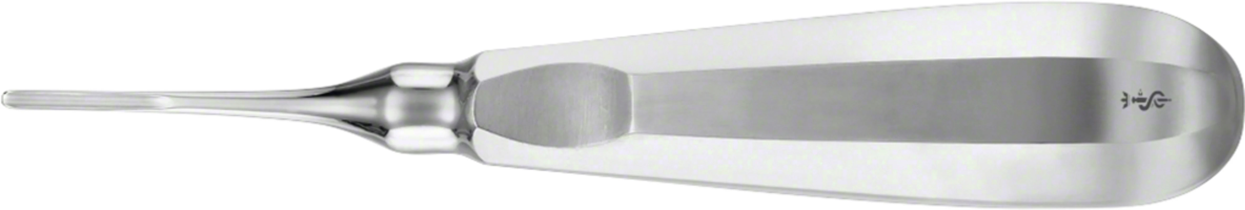 Wurzelheber Stück DL361R, 150 mm, 2,5 mm, gerade