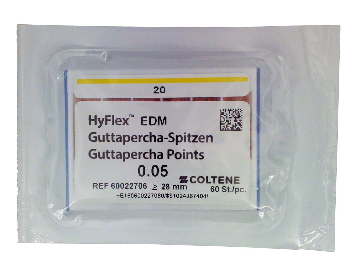 HyFlex™ EDM Guttapercha-Spitzen COLTENE