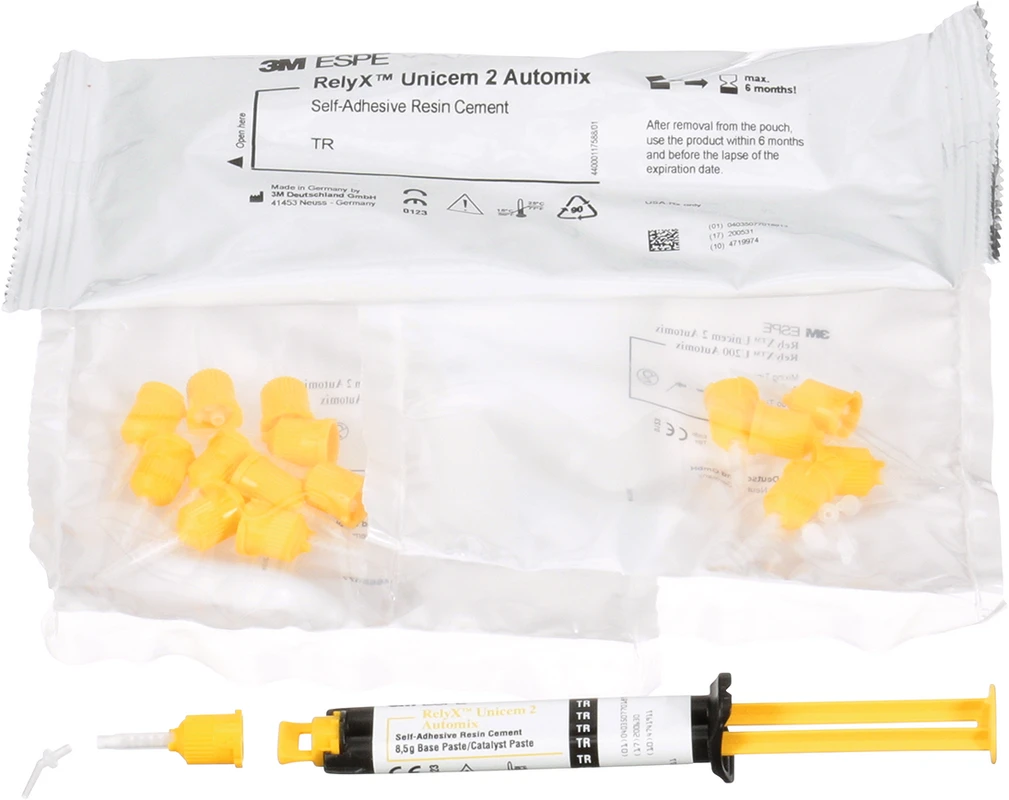 RelyX™ Unicem 2 Automix Packung 8,5 g Automix-Spritze transluzent, Zubehör