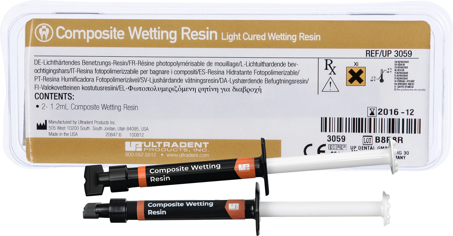 Wetting Resin Packung 2 x 1,2 ml Spritze
