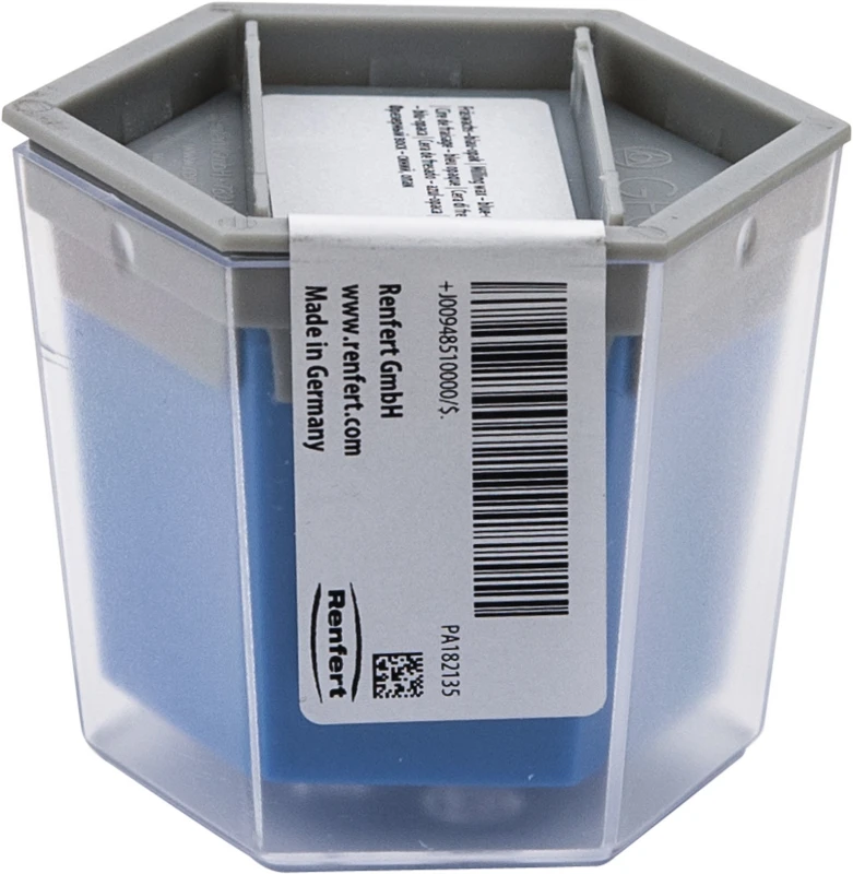 GEO Classic Fräswachs Zylinder 75 g blau