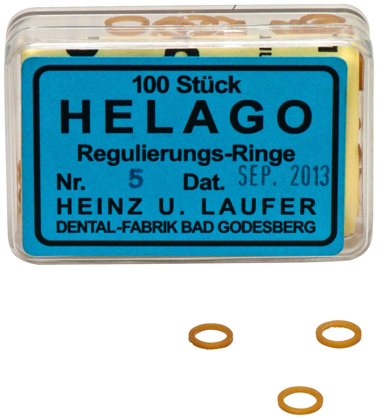 HELAGO Gummiringe für Regulierung Heinz &amp; Laufer