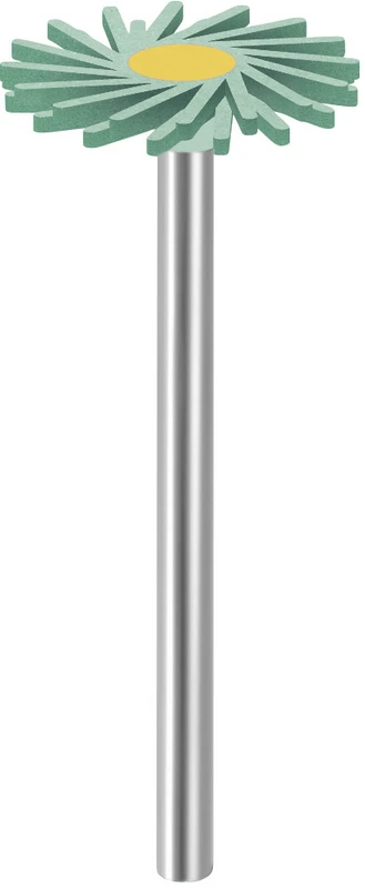 EVE DIACERA TWIST Stück grün mittel, HP, Figur Twist, 17 x 1,6 mm