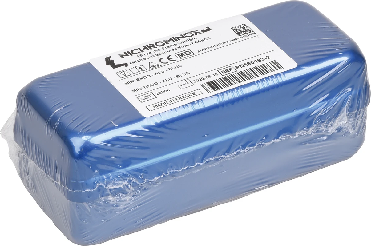 Mini Endo Box Stück 14 x 5,5 x 5 cm, blau