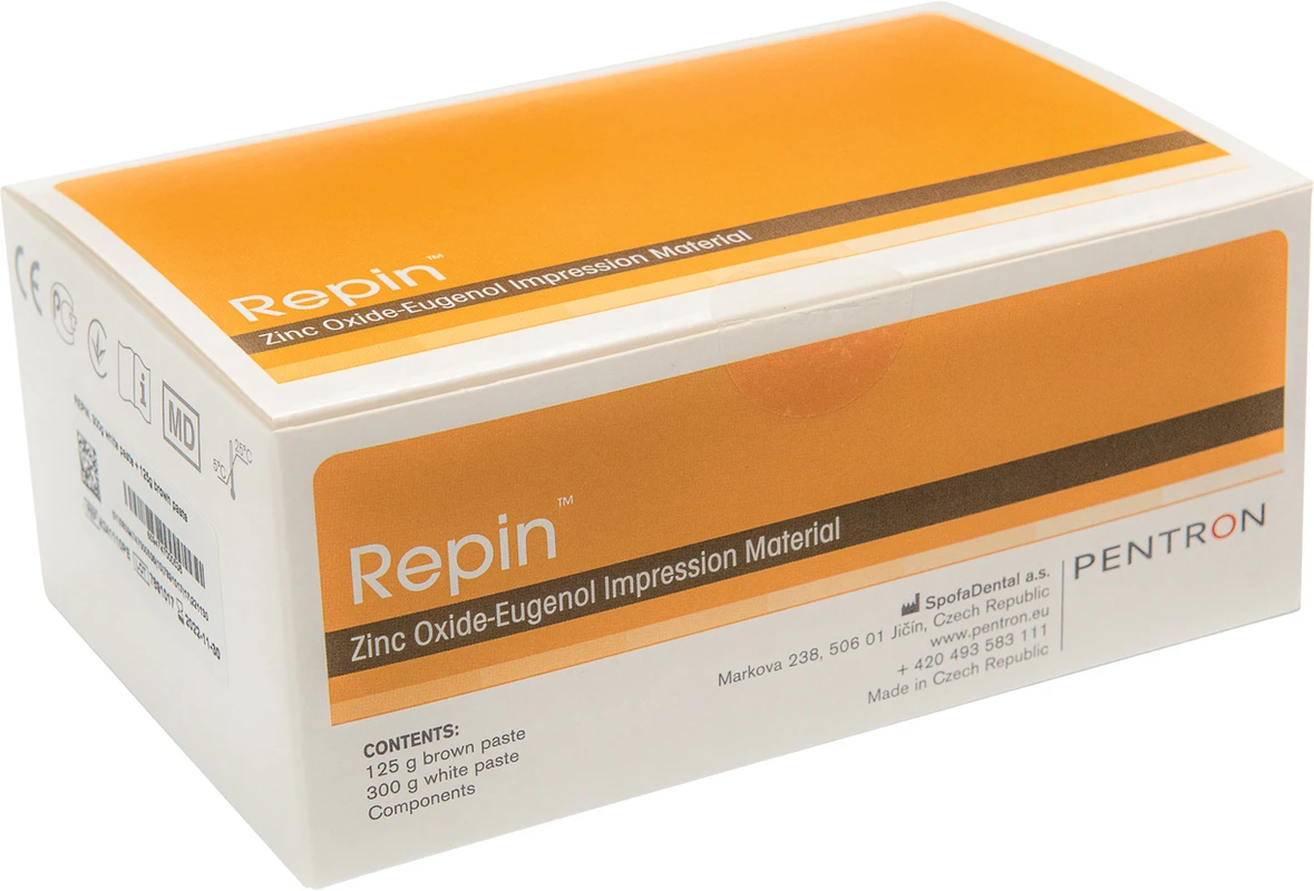 Repin™ Packung Impressionspaste 300 g weiß, 125 g braun, 1 Mischblock, 1 Tubenroller