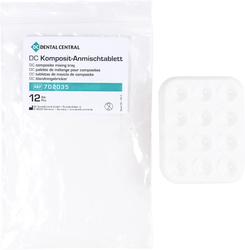 DC Komposit-Anmischtablett Packung 12 Stück