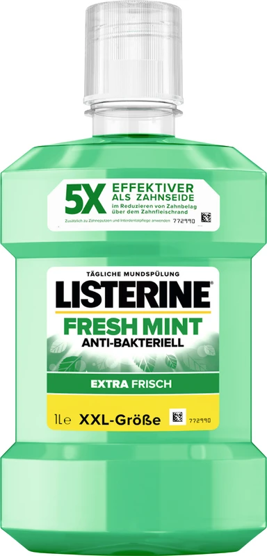LISTERINE® FRESH MINT Flasche 1.000 ml