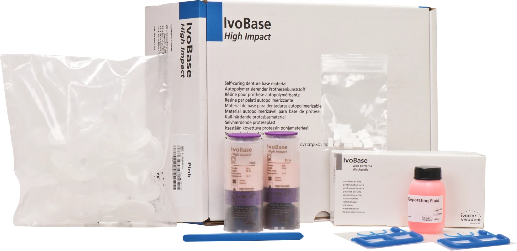 IvoBase® High Impact Kapsel Set pink