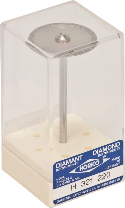 Diamantscheiben 321 Stück doppelseitig, starr, HP, Figur 321, 0,5 mm, ISO 220