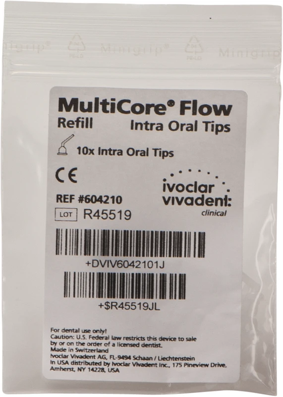 MultiCore® Flow Tips Nachfüllpackung 10 Intra Oral Tips small