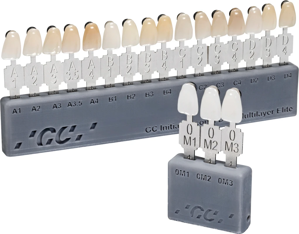 Shade Guide für GC Initial Zirconia Disk Multilayer Elite Stück