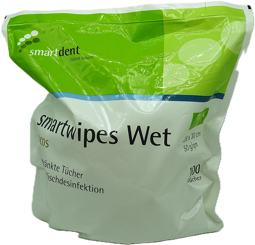 smartwipes Wet Beutel 100 Stück cocos, 28 x 30 cm