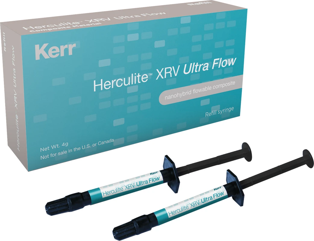 Herculite™ XRV Ultra Flow Packung 2 x 2 g Spritze A3,5