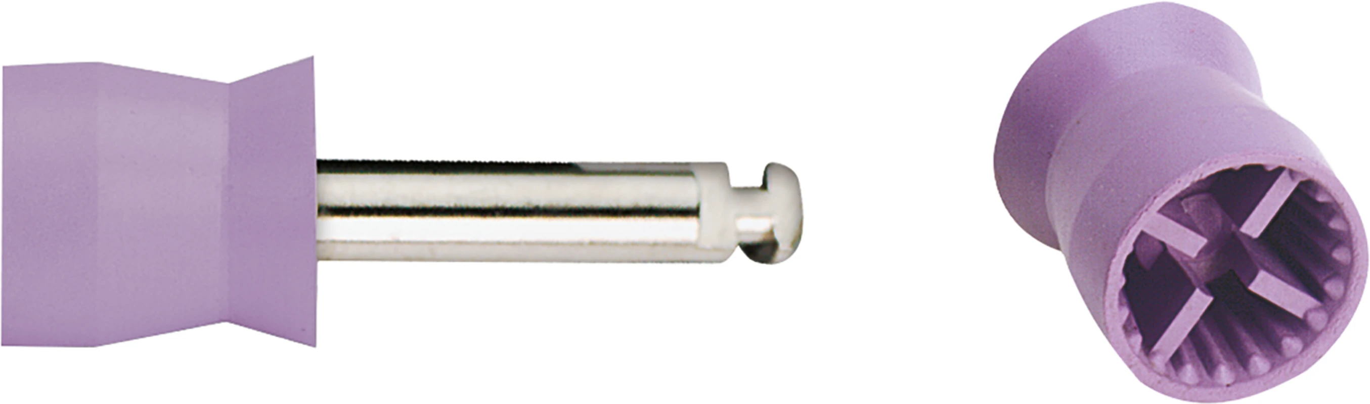 Young™ Prophylaxekelch Petite Web Packung 144 Stück lila kurz, weich, Latch Type