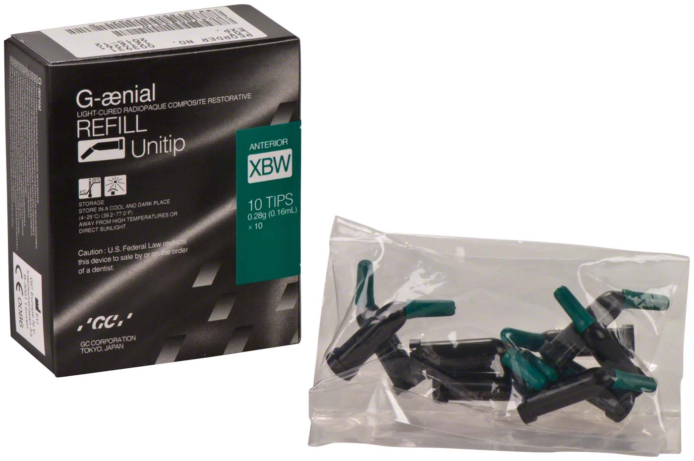 GC G-ænial® Packung 10 x 0,28 g Unitip Anterior XBW GC G-ænial® GC