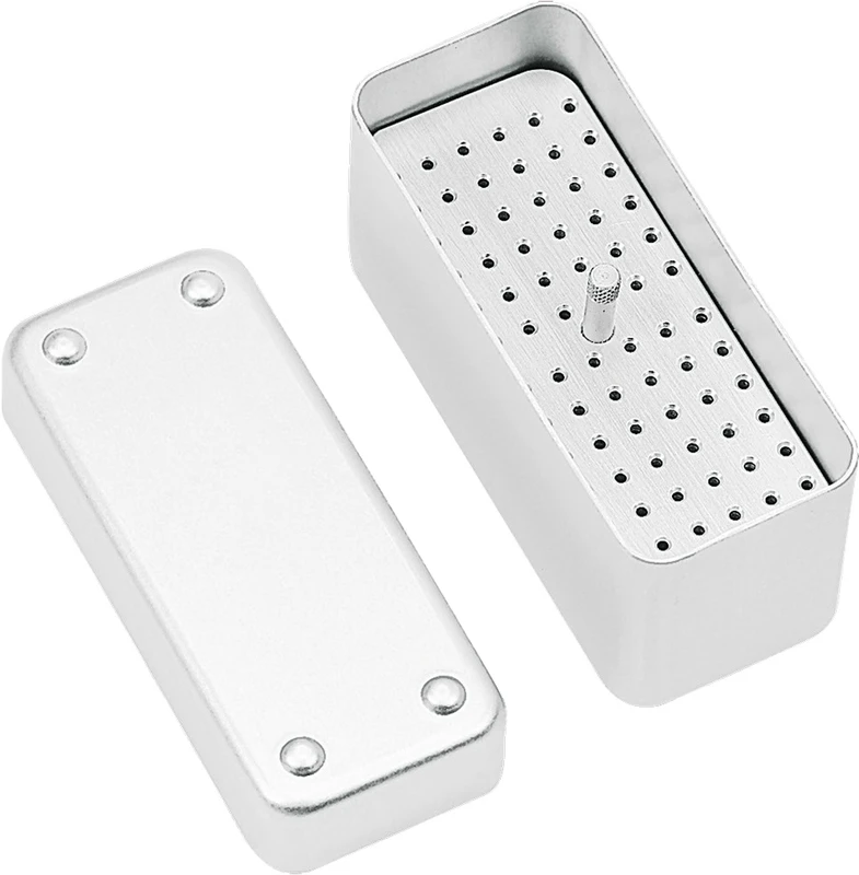 Endo MINI Box Stück Box mit Deckel, 100 x 44 x 54 mm, Nr. 6 Endo MINI Box ASA Dental