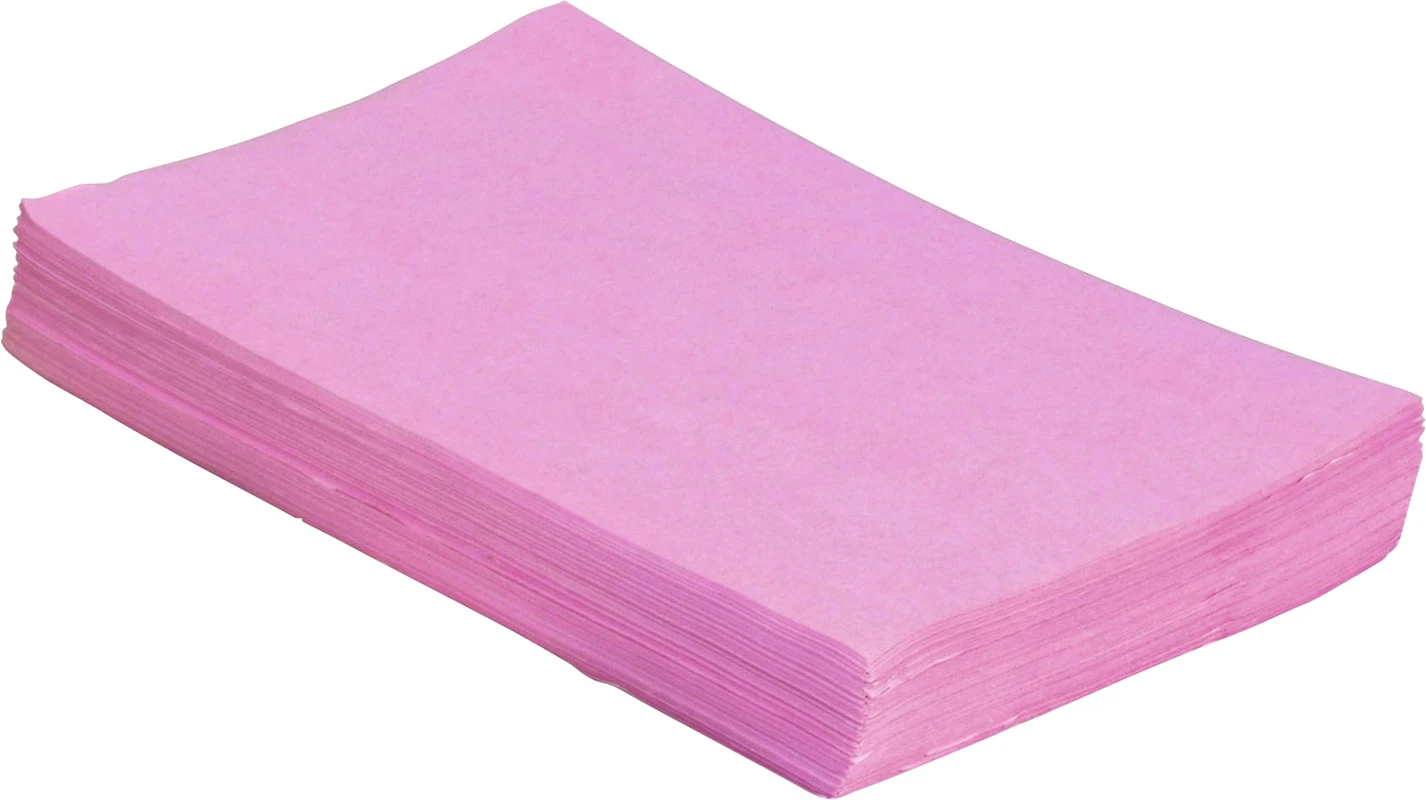 Monoart® Traypapier Blisterpackung 250 Stck rosa, 28 x 36 cm