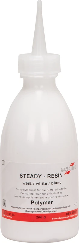 STEADY-RESIN PULVER Flasche 200 g weiß