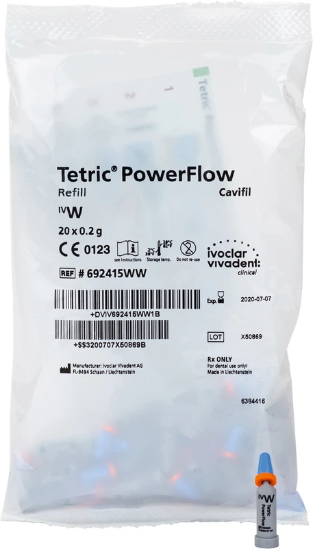 Tetric® PowerFlow Packung 20 x 0,2 g Cavifil IVW