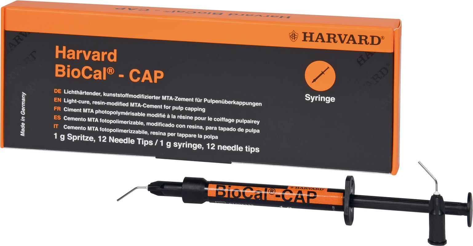 Harvard BioCal® - CAP Packung 1 g Spritze, 12 needle tips