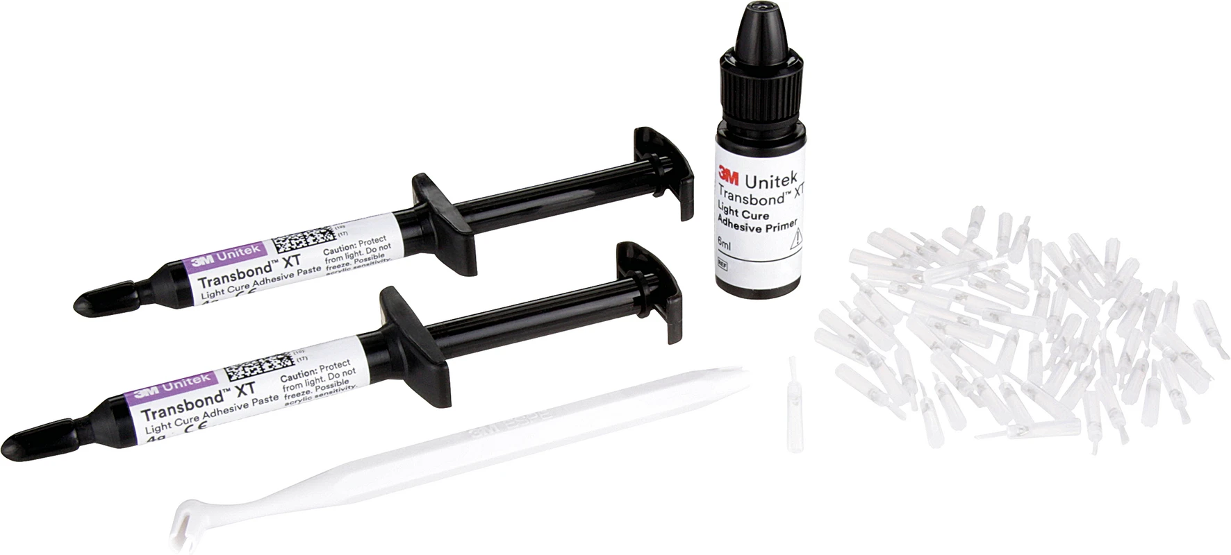 3M™ Transbond™ XT Kit 2 x 4 g Spritze Adhäsive, 6 ml TB XT Primer, Zubehör