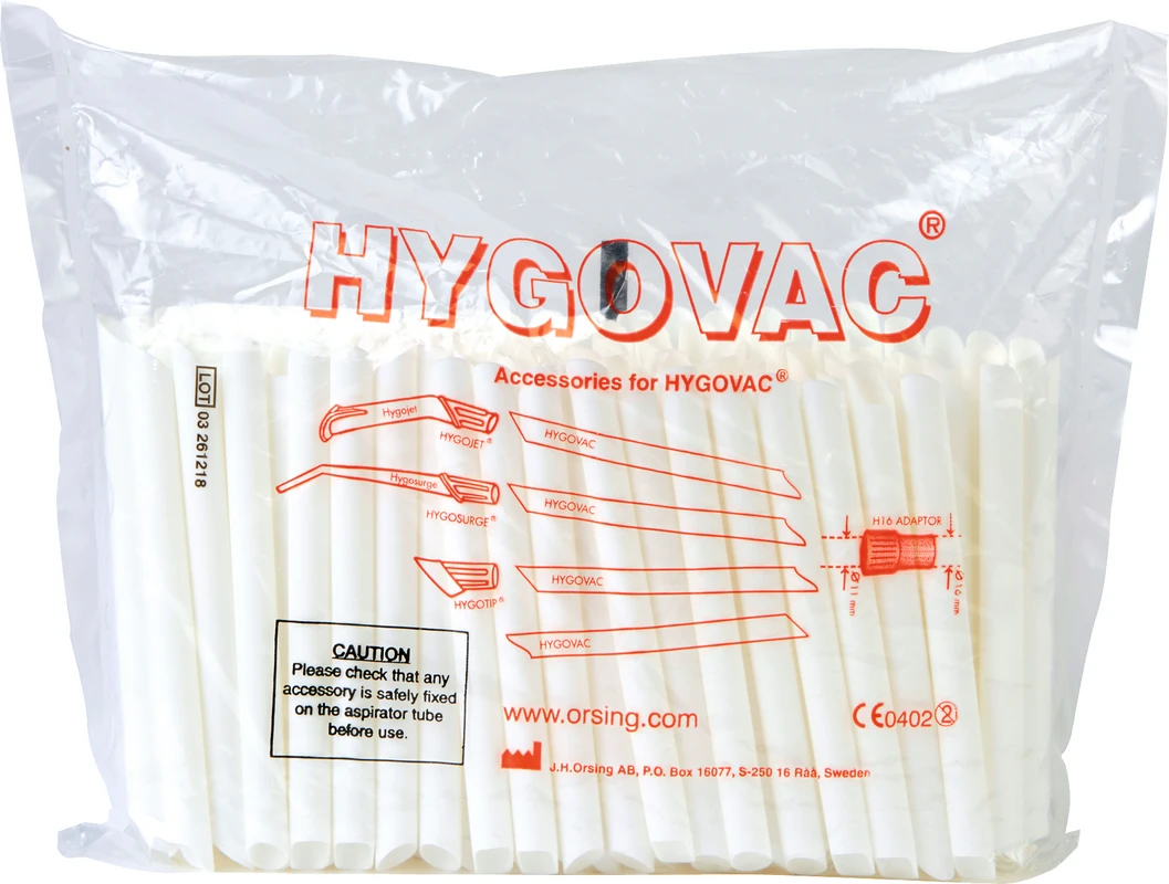 Hygovac® Packung 100 Stück weiß, 140 mm