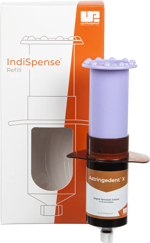 Astringedent™ X Packung 30 ml IndiSpense-Spritze