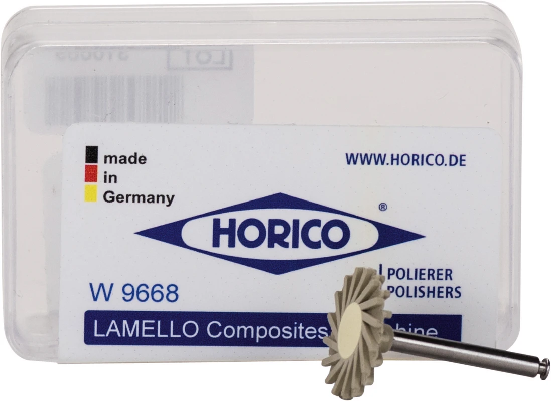 Lamello-Polierer Komposite Stück grau fein, RA, 14 mm