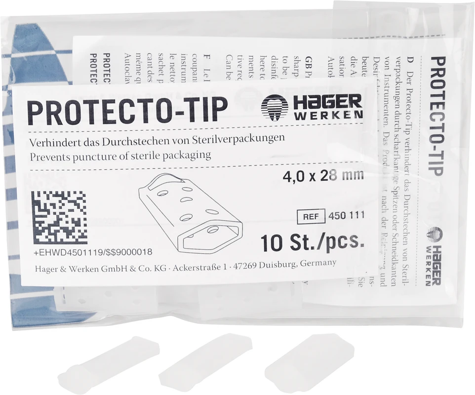Protecto-Tip Packung 10 Stück 4 mm x 28 mm, Größe M