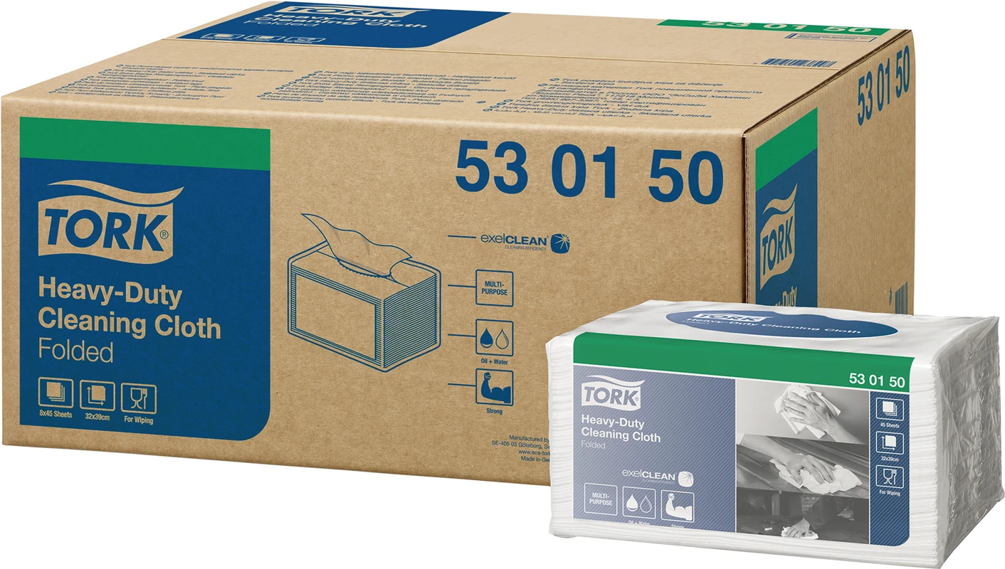 TORK® extra starke Reinigungstücher W8 essity