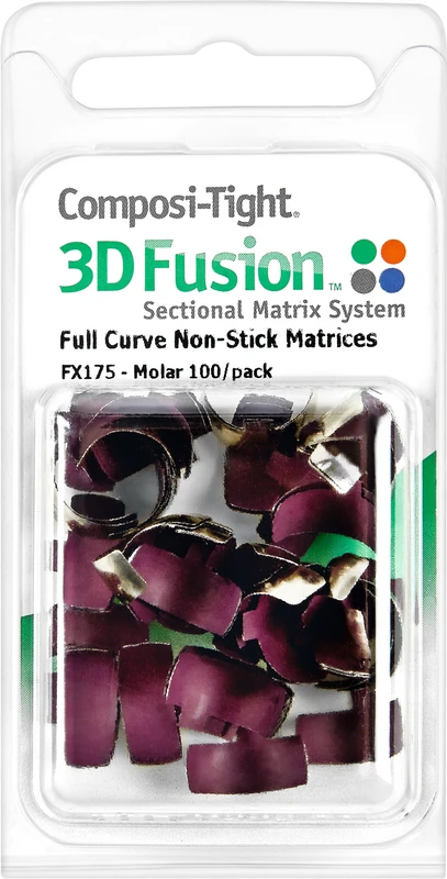 Composi-Tight® 3D Fusion™ Packung 100 Matrizenbänder lila, 5,6 mm, für Prämolare und kleine Molare