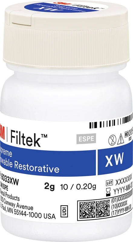 Filtek™ Supreme Flowable Packung 20 x 0,2 g Kapsel extra weiß