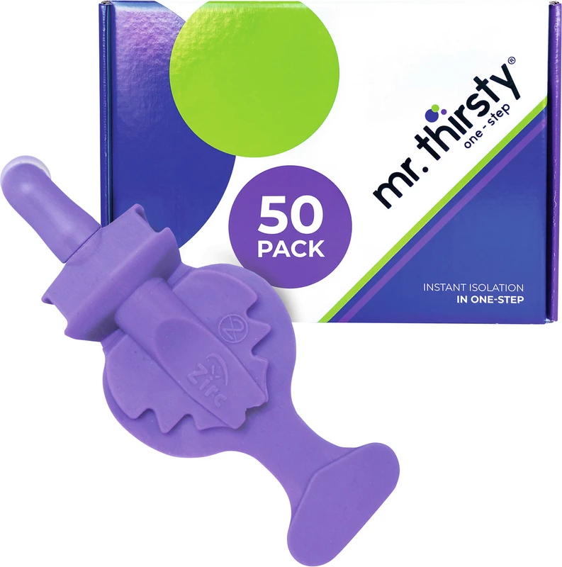 ZIRC Mr. Thirsty One-Step Packung 50 Aufsätze medium mit Adapter
