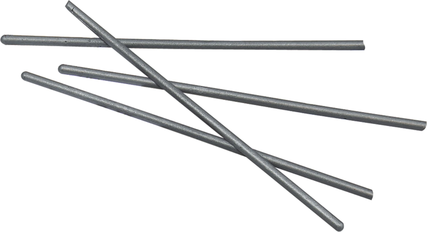 Kobalt-Chrom Lot Packung 4 Lötstäbe halbrund, ohne Flussmittel