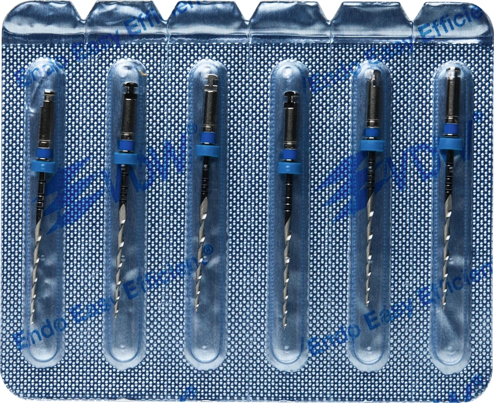 Mtwo® Blisterpackung 6 Instrumente ABT 16 mm, 25 mm, Taper.04, ISO 060 Mtwo® Instrumente VDW