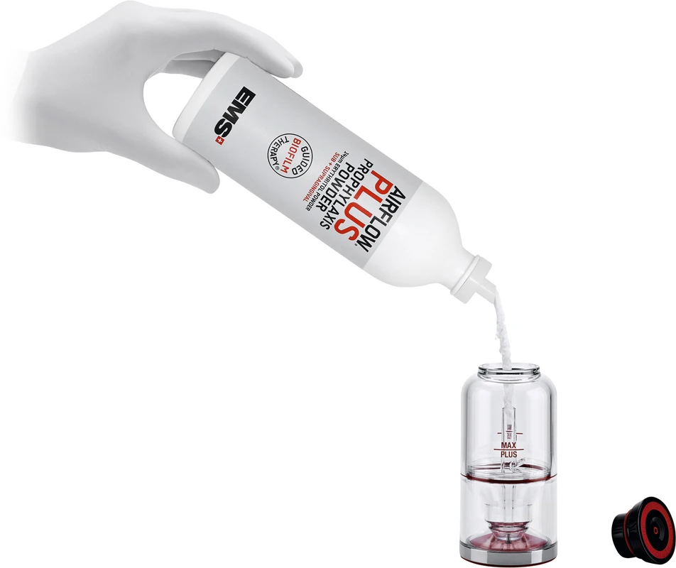 AIRFLOW® PLUS Pulver Flasche 400 g aus Aluminium