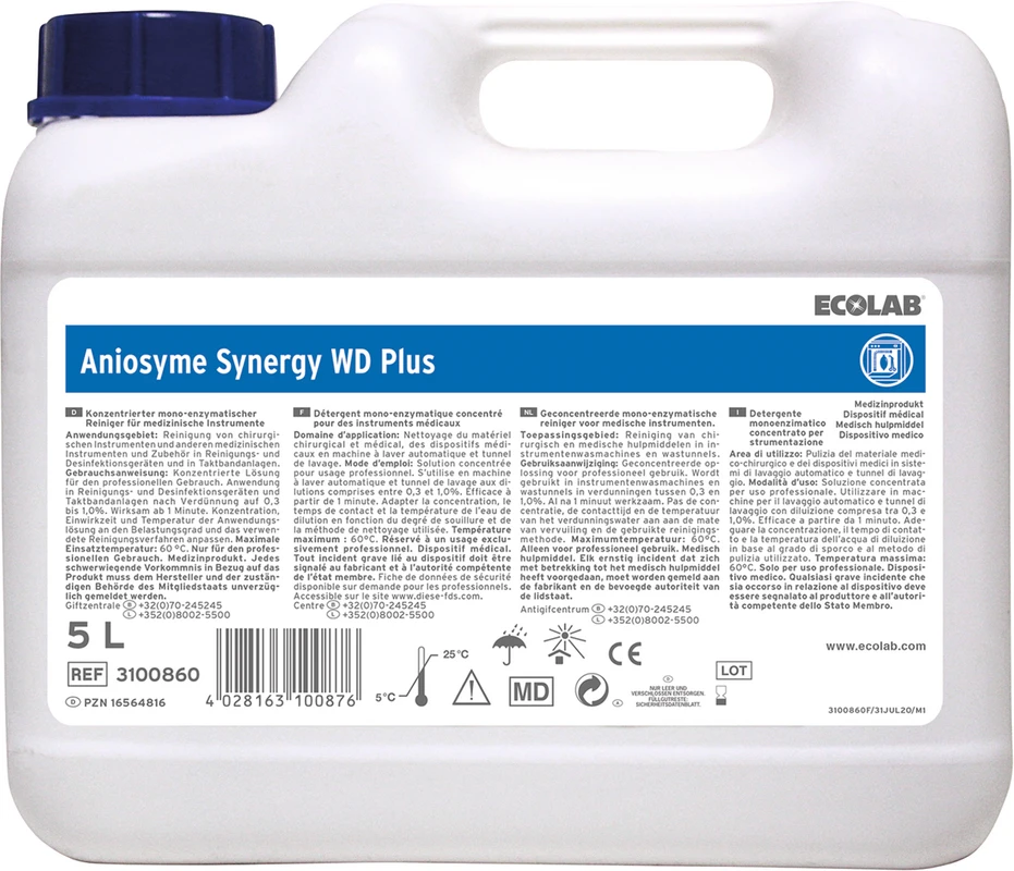 Aniosyme Synergy WD Plus Karton 2 x 5 Liter Kanister