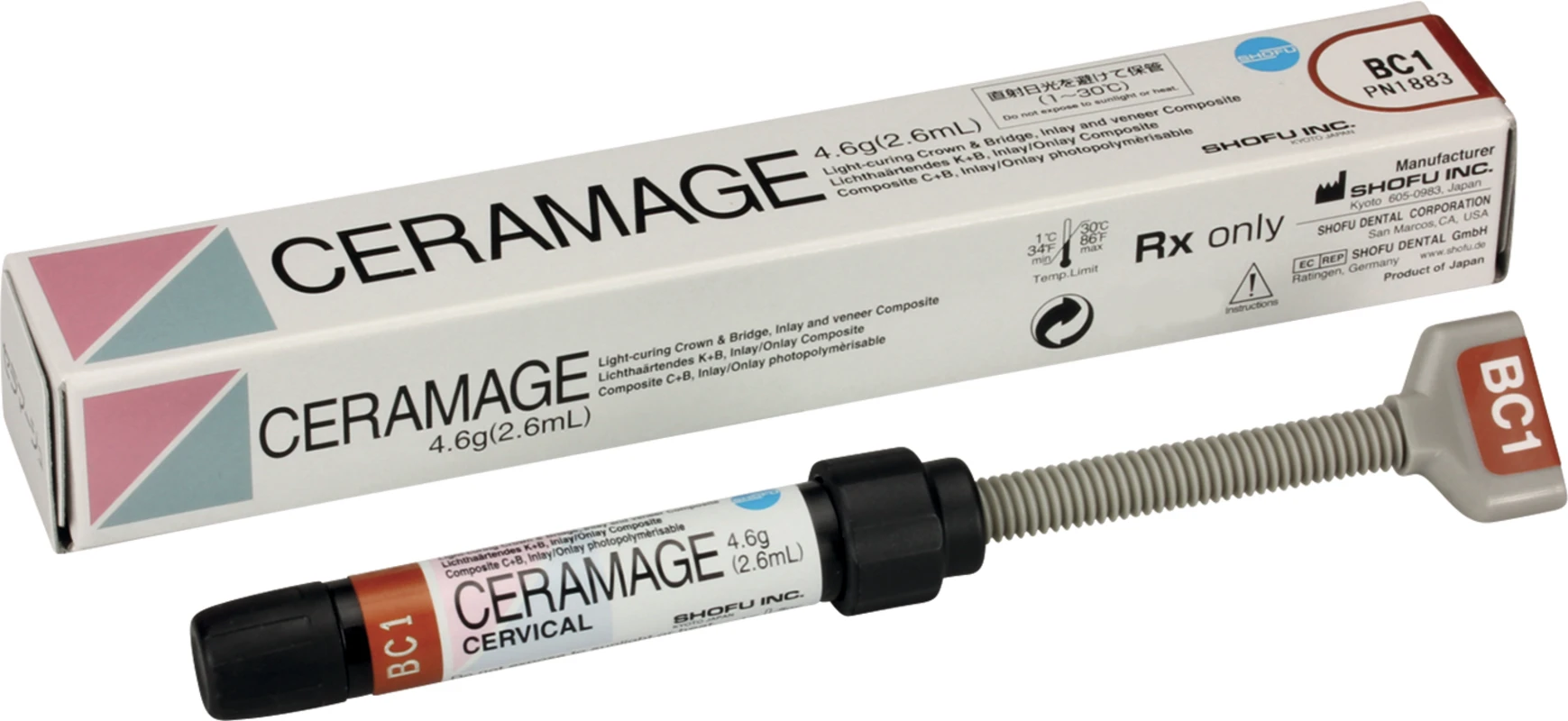 CERAMAGE Spritze 4,6 g hals B1