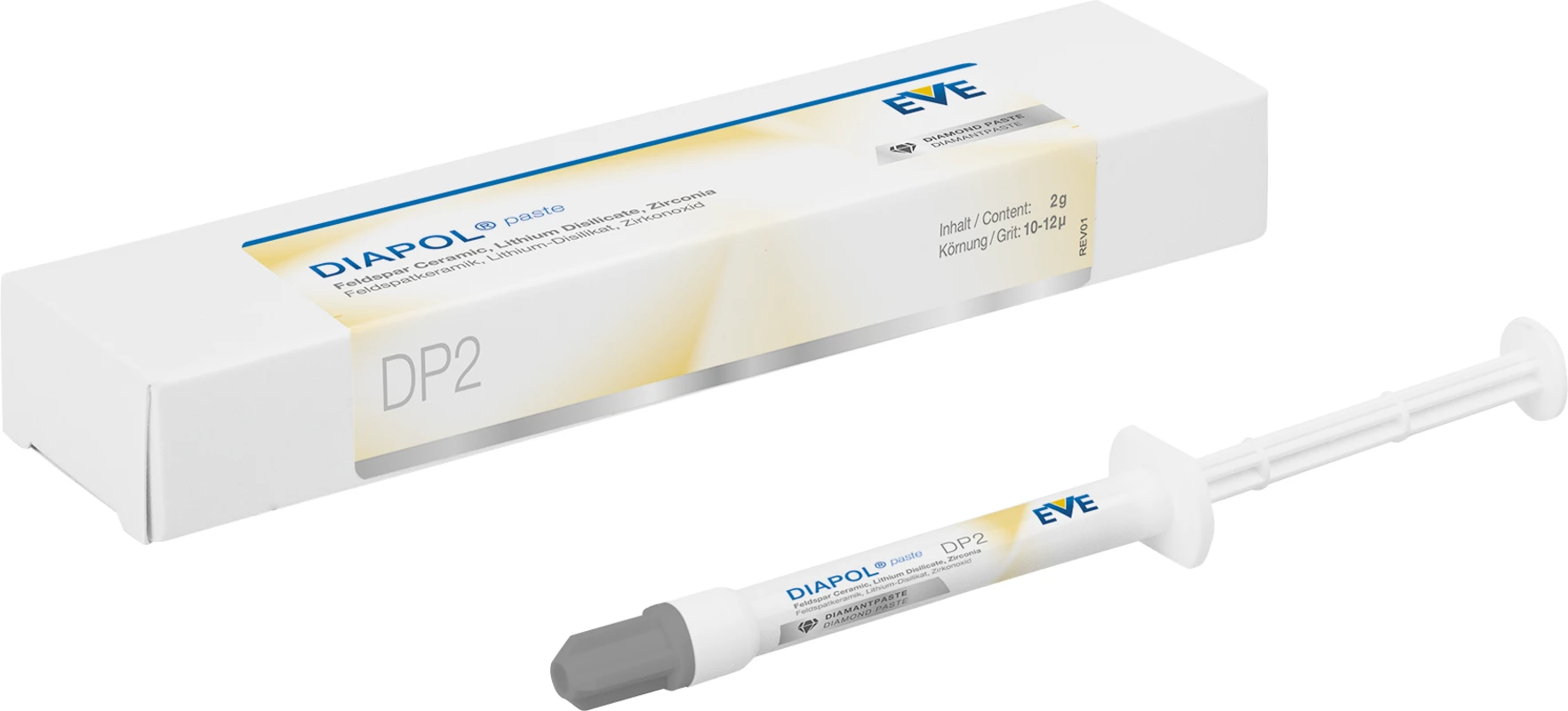 EVE DIAPOL Polierpaste Spritze 2 g EVE DIAPOL Polierpaste EVE Ernst Vetter