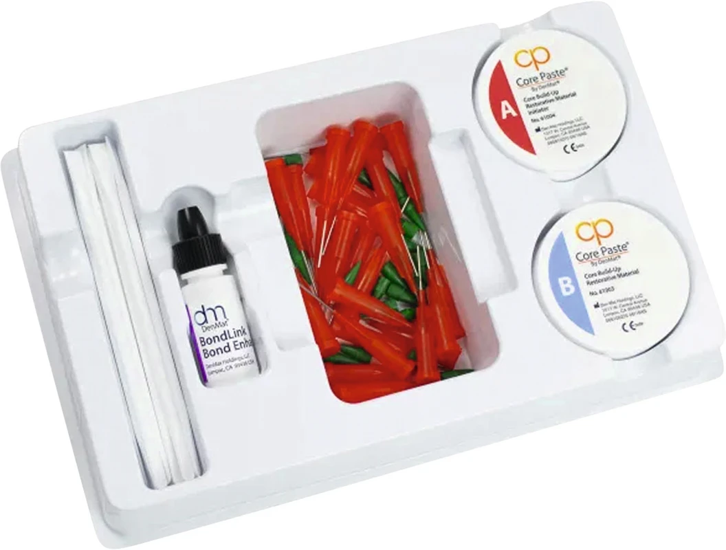 Core Paste Kit 2 x 25 g Dose weiß, Zubehör