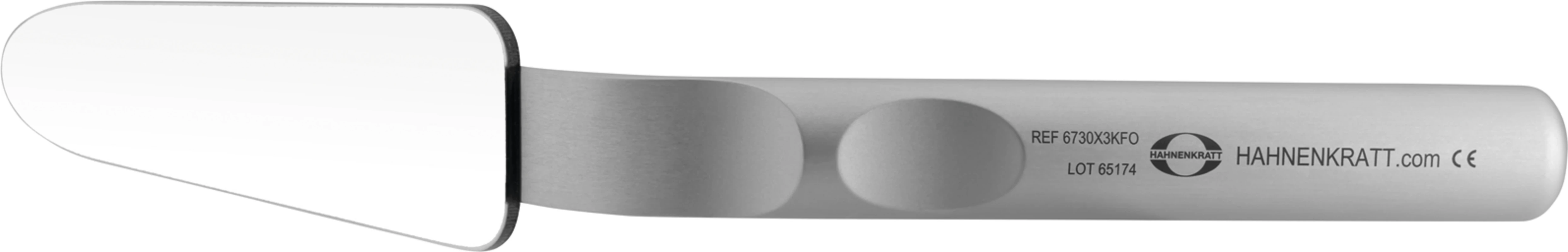 Fotospiegel FS ULTRA Stück 36 x 120 mm, lateral gerade, langer Griff