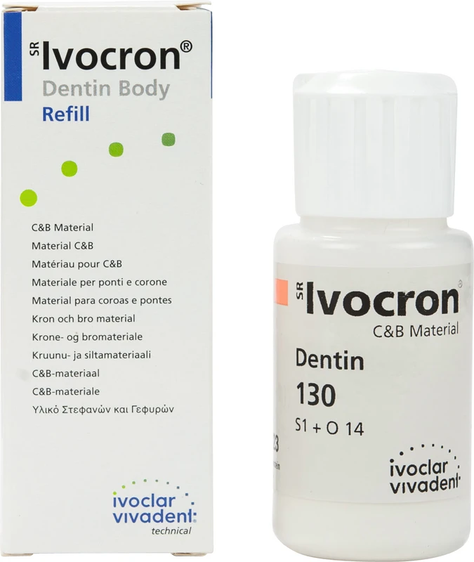 SR Ivocron® Flasche 30 g Pulver dentin 130/2A