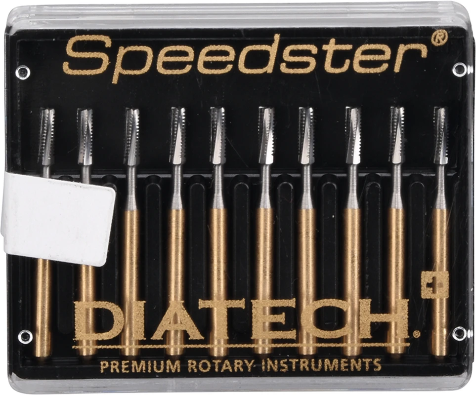SPEEDSTER™ Packung 10 Stück kreuzverzahnt, FG, Figur 107, 4 mm, ISO 012