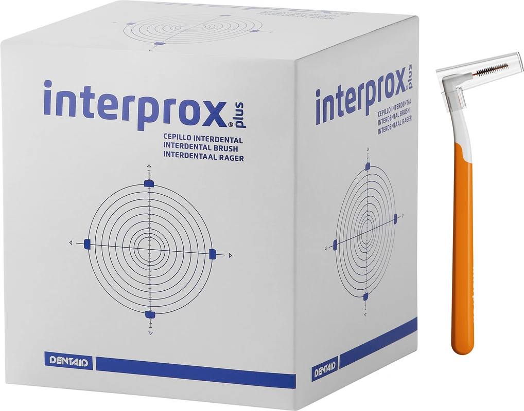 interprox® plus Box 100 Stück orange, Ø 0,9 mm, super micro