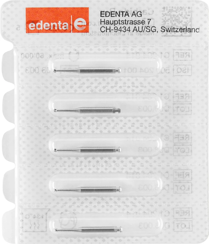 HM Bohrer C1 Packung 5 Stück RA, Figur 001, ISO 014