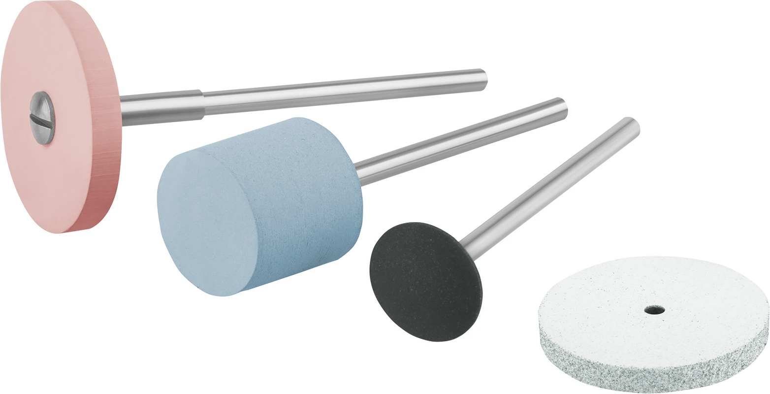 EVE UNIVERSAL Packung 10 Stück unmontiert, weiß grob, Figur Rad, 22 x 3 mm